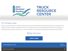 Tablet Screenshot of jctvariablelease.com